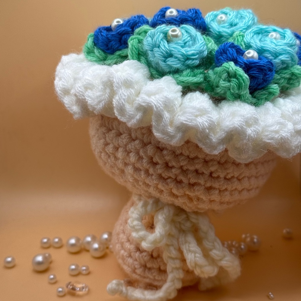Handcrafted Crochet Floral Bouquet